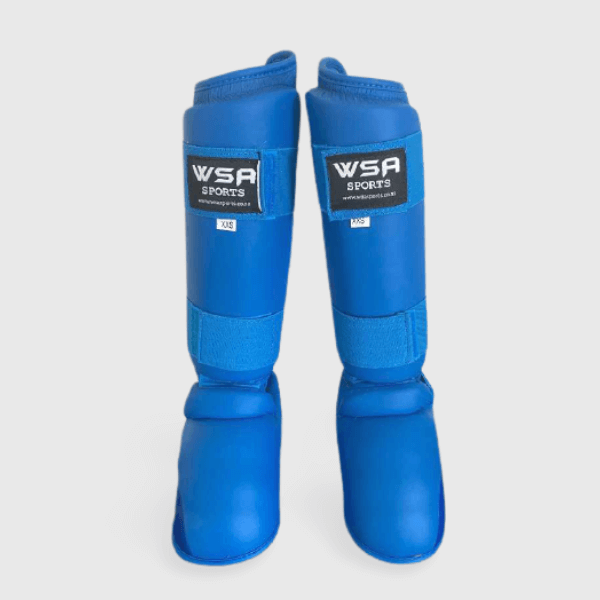 Shin and Foot Protector - Blue