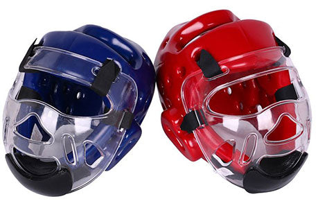 Headgear for sparring drills in martial arts