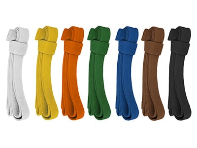 Martial Arts Belts Single Colour