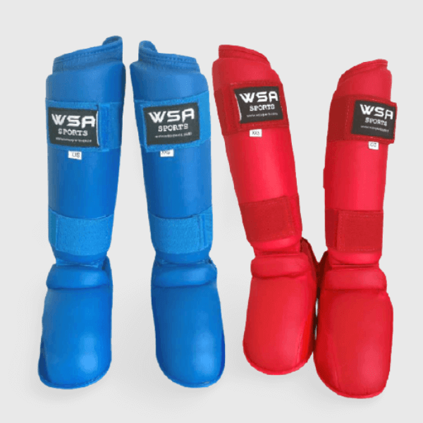 Shin and Foot Protector - Red